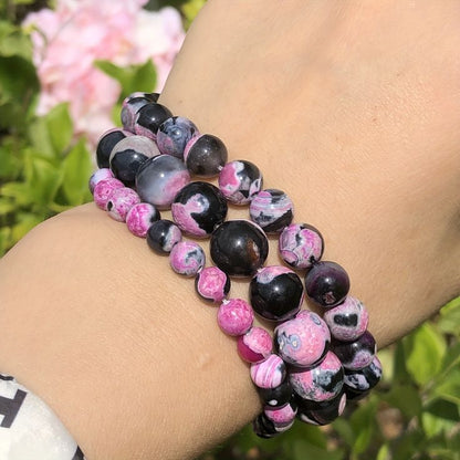 Stackable Semi-precious stone bracelet