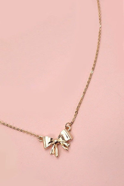 Bow Pendant