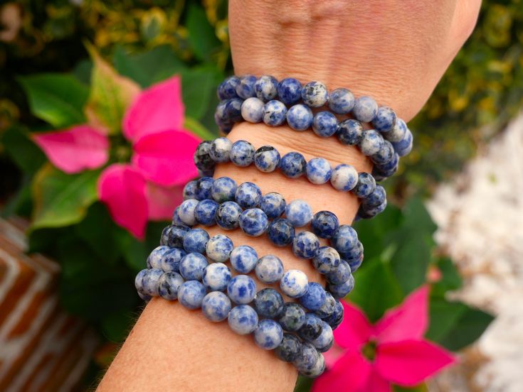 Stackable Semi-precious stone bracelet