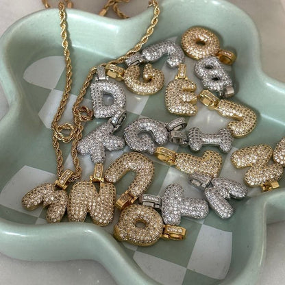 Alphabet Bubble Necklace